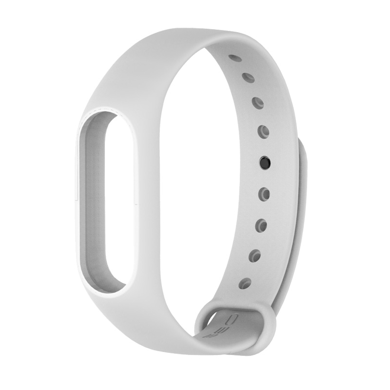 Mi Band 2 Correa para Xiaomi Mi Band 2 pulsera Pulseira Correa de muñeca para Miband 2 pulseras de silicona accesorios Correa: White