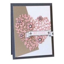 L-Sunday Crafts Die Cuts Lace Love Heart Cutting Dies Scrapbooking Embossing Album Cardmaking Crafts Dies