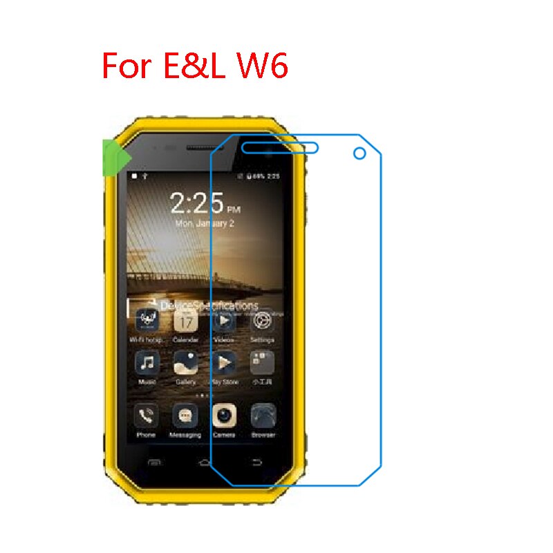 (2-Pack) 9H flexible glass screen protector For E&L W9,W8,W7,W6,W5,S70,S60,S50,S30