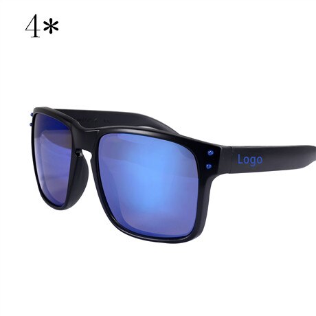 Mænds solbriller firkantet ramme damer solbriller klassisk mærke   uv400 briller sportskørsel solbriller: C4