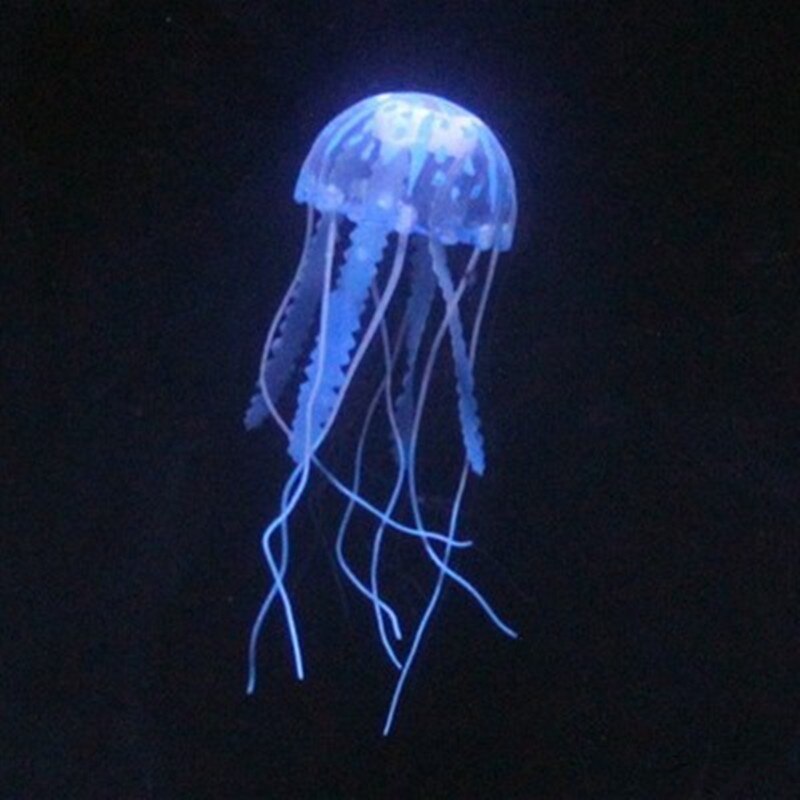 Picture of Artificial Glowing Aquarium Jellyfish Ornament Dec... – Grandado