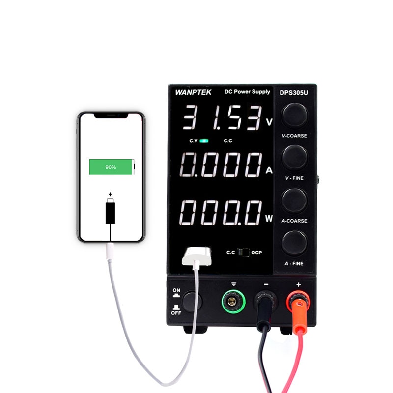 30V 5A dc power supply adjustable DPS305U 4 digit LED display Regulated Linear variable switching laboratory bench source diy