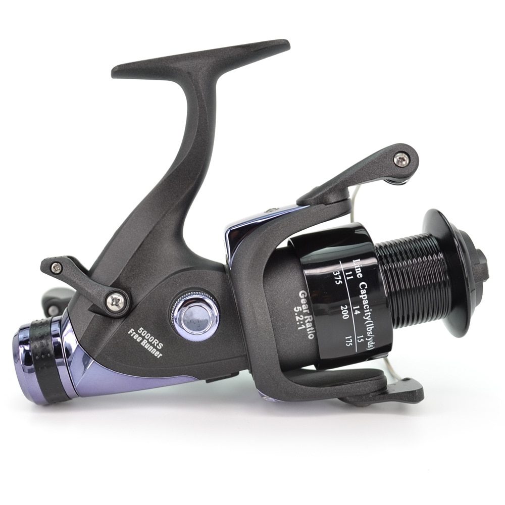 Coureur libre de bobine de pêche de carpe de 5000RS avec la bobine libre supplémentaire d'appât de coureur de bobine pour la pêche grossière de baisse