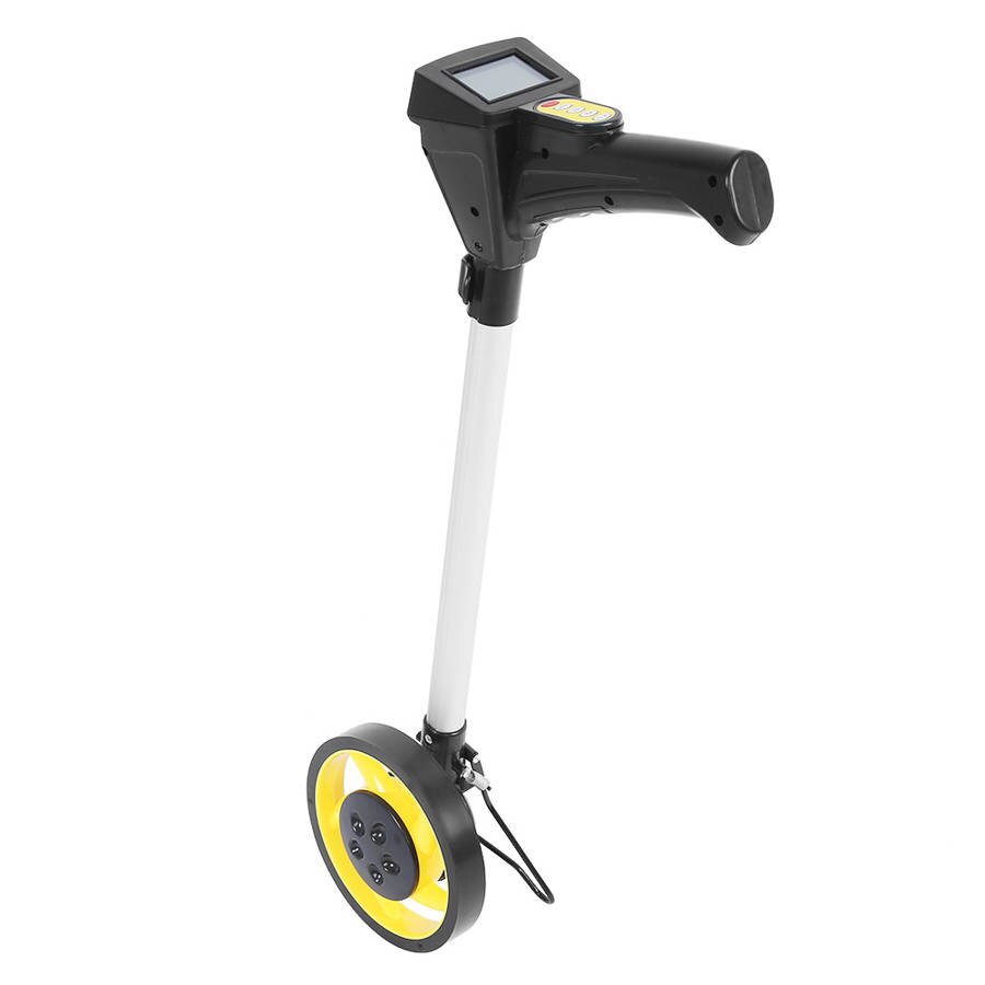 Foldable Digital Distance Measuring Wheel Measure Road Land Builders Workers Tools