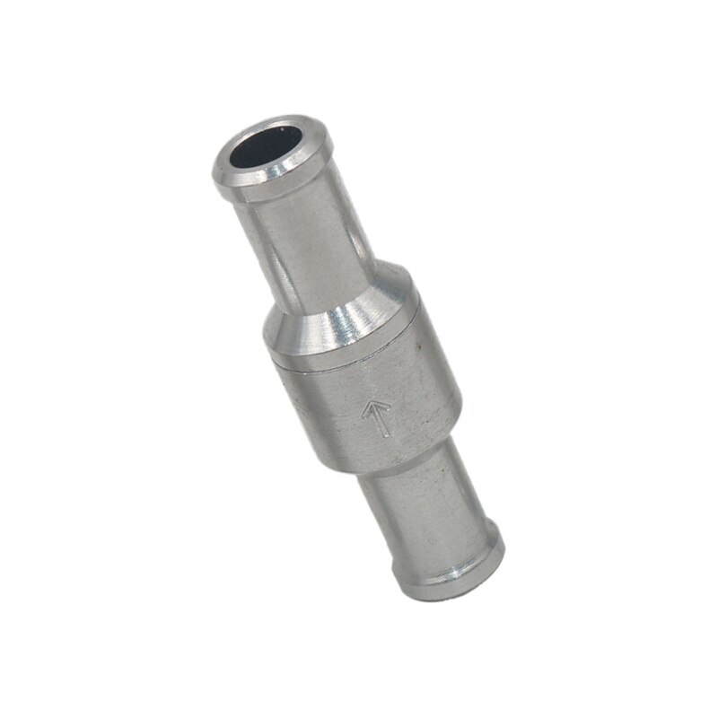 One Way Check Valve Aluminium Alloy Fuel Non Return Check Valve Petrol Diesel For Car Automobile Oil Water Pumps 6-12mm: 10mm