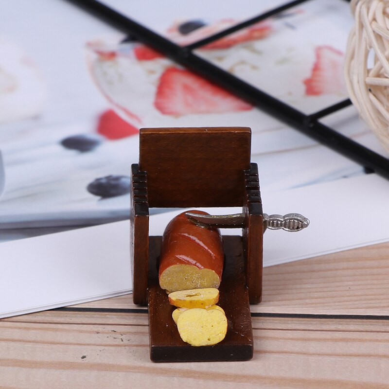 1:12 Doll House Miniature Mini Bread Slicer Model Kitchen Accessories