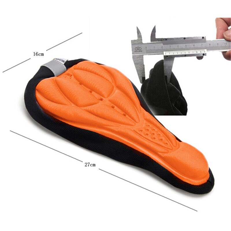 Housse de siège de vélo BMX, tapis de selle de vélo, Super doux, éponge 3D en Silicone, coussin de cyclisme confortable et respirant