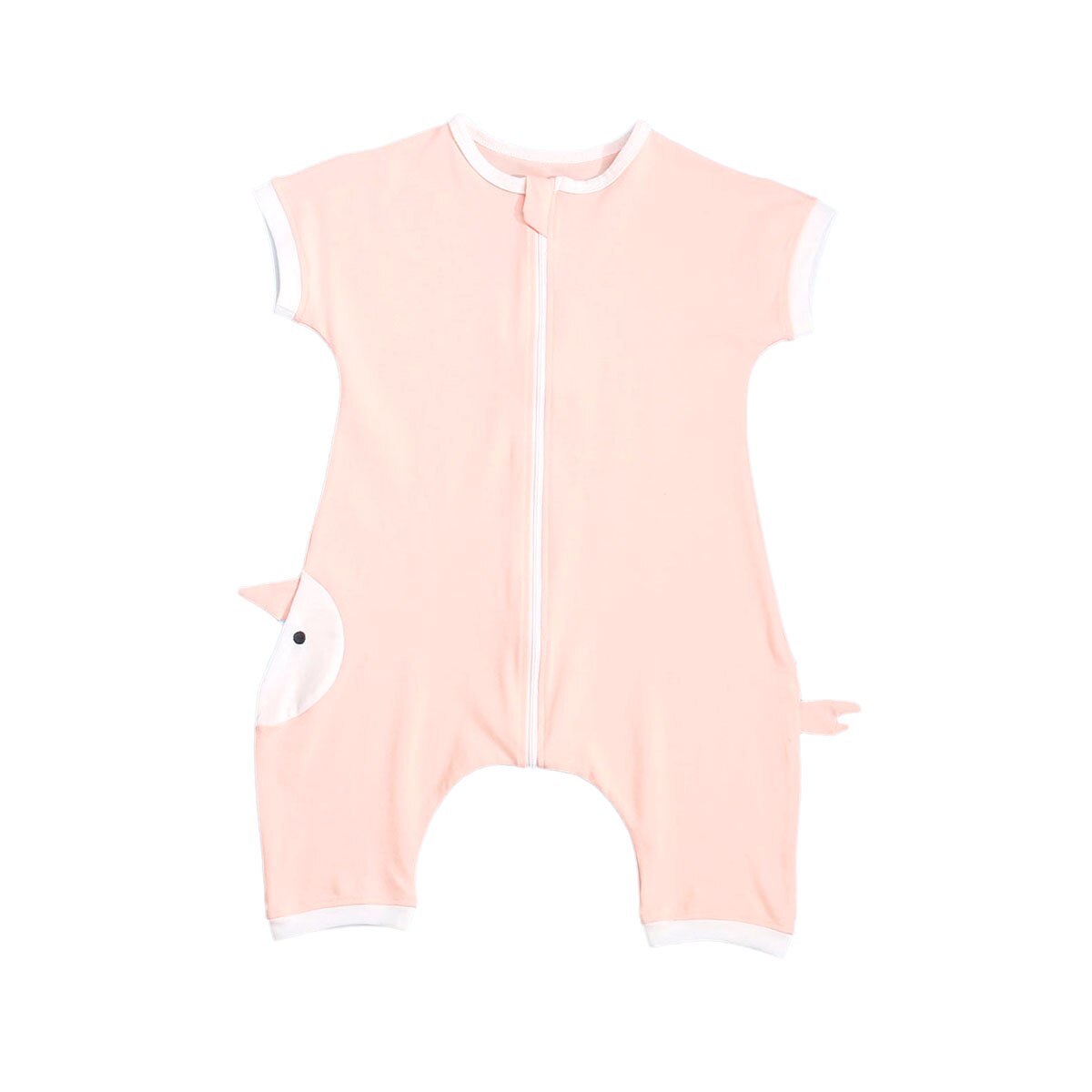 Zomer Baby Cartoon Katoenen Pyjama Slaapzak Voor Baby Jongen Meisje Koele Gevoel Dunne Wearable Deken Met Benen: F / 80