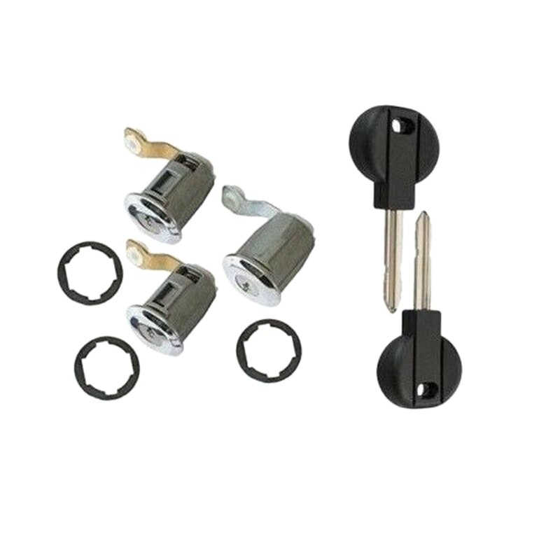 Car Left Right Door Lock Cylinder with 2 Keys for Citroen Berlingo XSARA Picasso Peugeot Partner 9170G3 252522