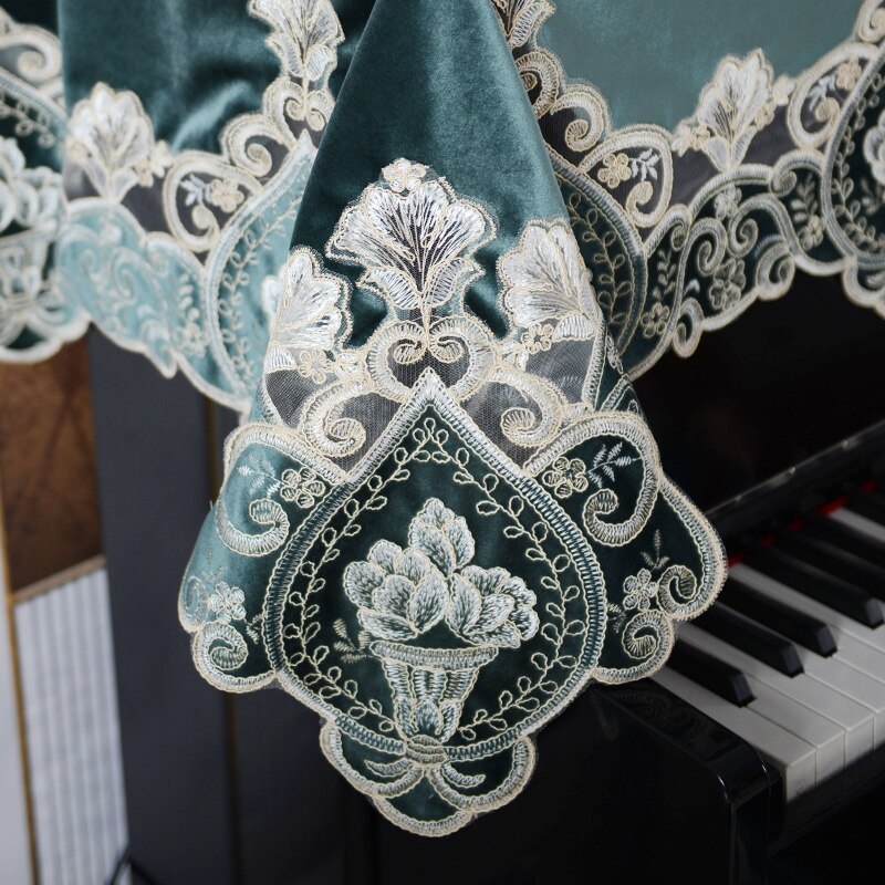 European 73 key keyboard pianos covers embroidered piano cover key covers for house keys modern piano cover keyboard dust cover