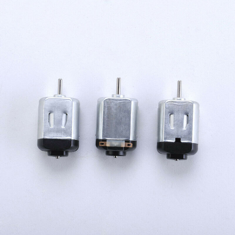 1 stk 130 dc 1-6v 17000 o / min -18000 o / min høyhastighets motor mini mikro dc motor til diy leker hobbyer modell bil / båt / flymotor