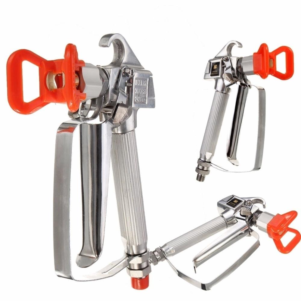Airless verfspuit airbrush 3600 psi hoge druk geen gas 248 bar/tip guard spuitmachine verfspuitmachine