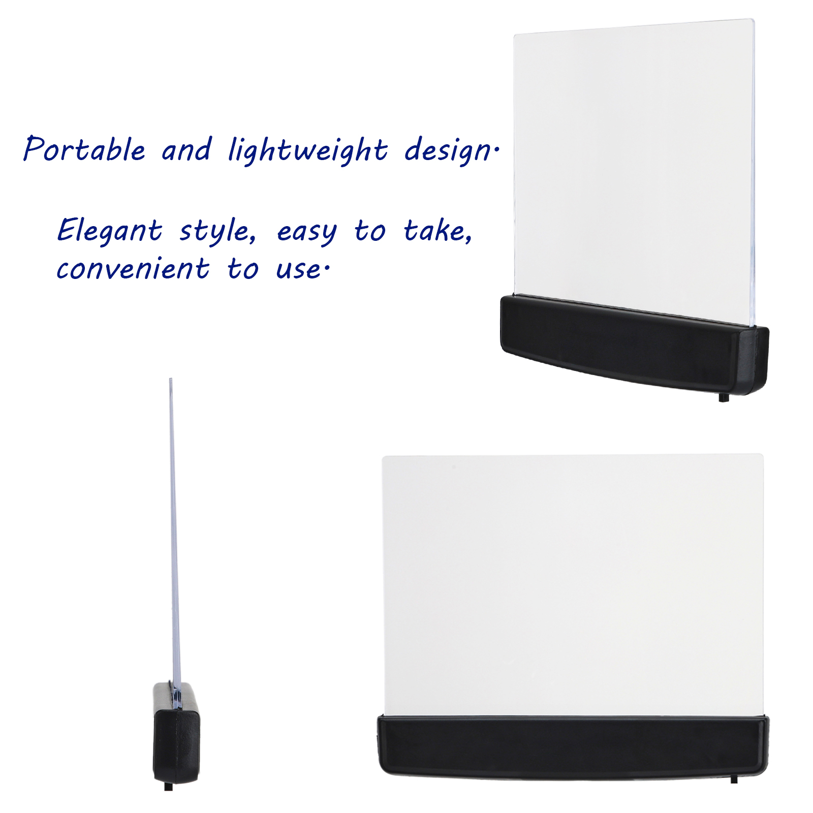 Led Light Pad Led Boek Licht Bureaulampen Lezen Nachtlampje Platte Plaat Licht Boord Digitale Grafische Tablet Voor Tekening pad