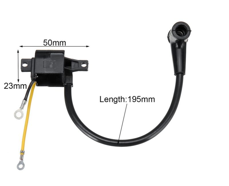 2 Onderdelen Bobine Module Kit Bougie Set Voor Husqvarna 61 162 266 Jonsered 630 670 Kettingzaag Oude Type bobine Set