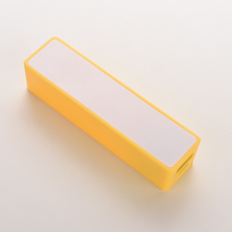 1PC Plastic Power Bank Box 18650 5V 1A External Battery Pack Charger Case for Mobile Phone Tablets Backup Power 6 Colors