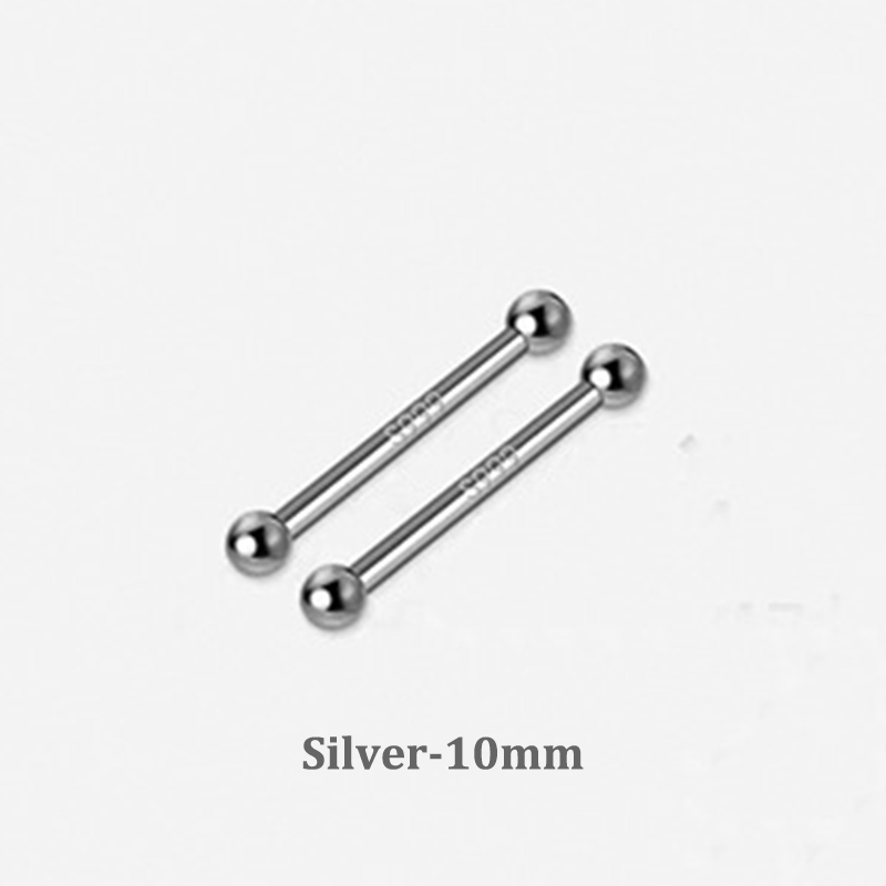 Pendientes minimalistas de 2 piezas para mujer y niña, aretes pequeños con tuerca, hipoalergénicos