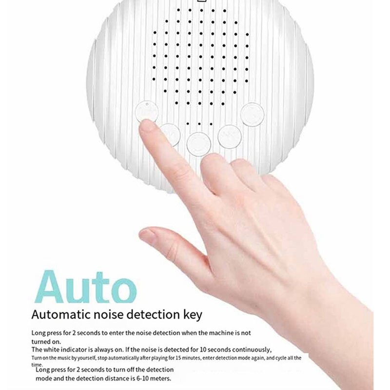 White Noise Machine For Babies Sleep Infant Newborn Sound Sleep With 10 Natural Sound Speaker White Noise Baby Kids Home