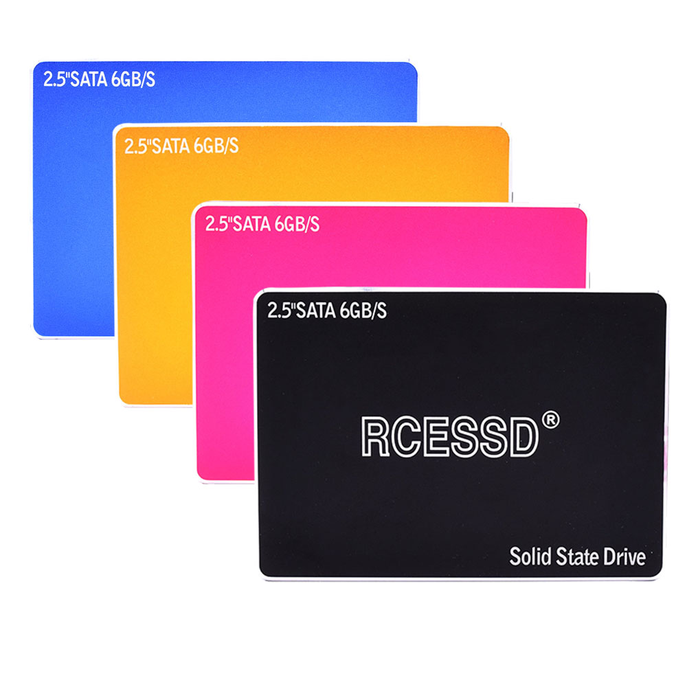 RCESSD metal 512GB /256GB /128GB Hard Disk Disk Optical Disk Solid State Disk 2.5 Inch Laptop Desktop Built-in SSD 120gb 240gb