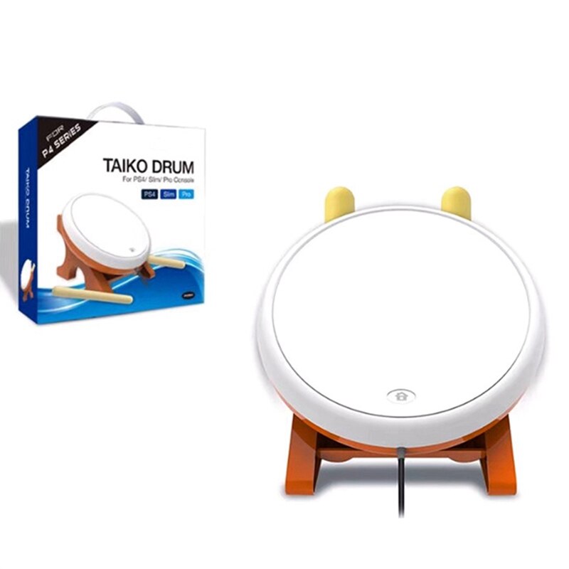 Mini Taiko No Tatsujin Master Drum Controller Traditional Instrument for Sony PS4 Slim Pro: Default Title