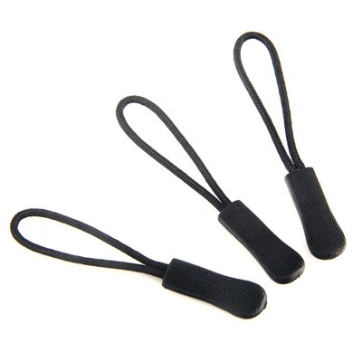 10 Stks/zak PVC Rits Trekkoord Rits Pull Puller End Fit Touw Tag Fixer Zip Koord Mix Kleur voor Kledingstuk tassen: Style 1