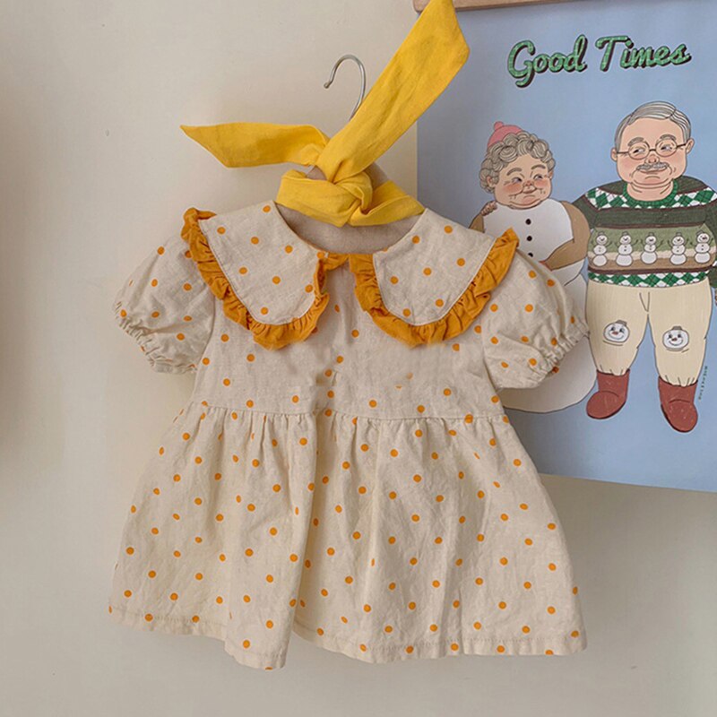 MILANCEL Baby kleidung große sisiter und wenig schwester bodys nette große schwester kleid Polka Punkt Kleinkind mädchen bodysuit