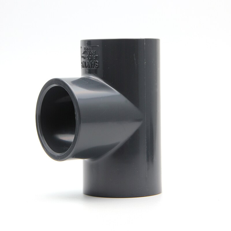 SANKING UPVC 63mm Three way Tee Aquarium Pipe Joint Fitting PVC Water Tank connector