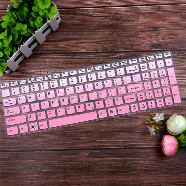Silikon Tastatur Schutz Abdeckung Haut für Lenovo G580 G570 G575 G585 G510 G505 G500 G501 G700 B580 B570 B575 B575E b590 M5400: Gradualpink
