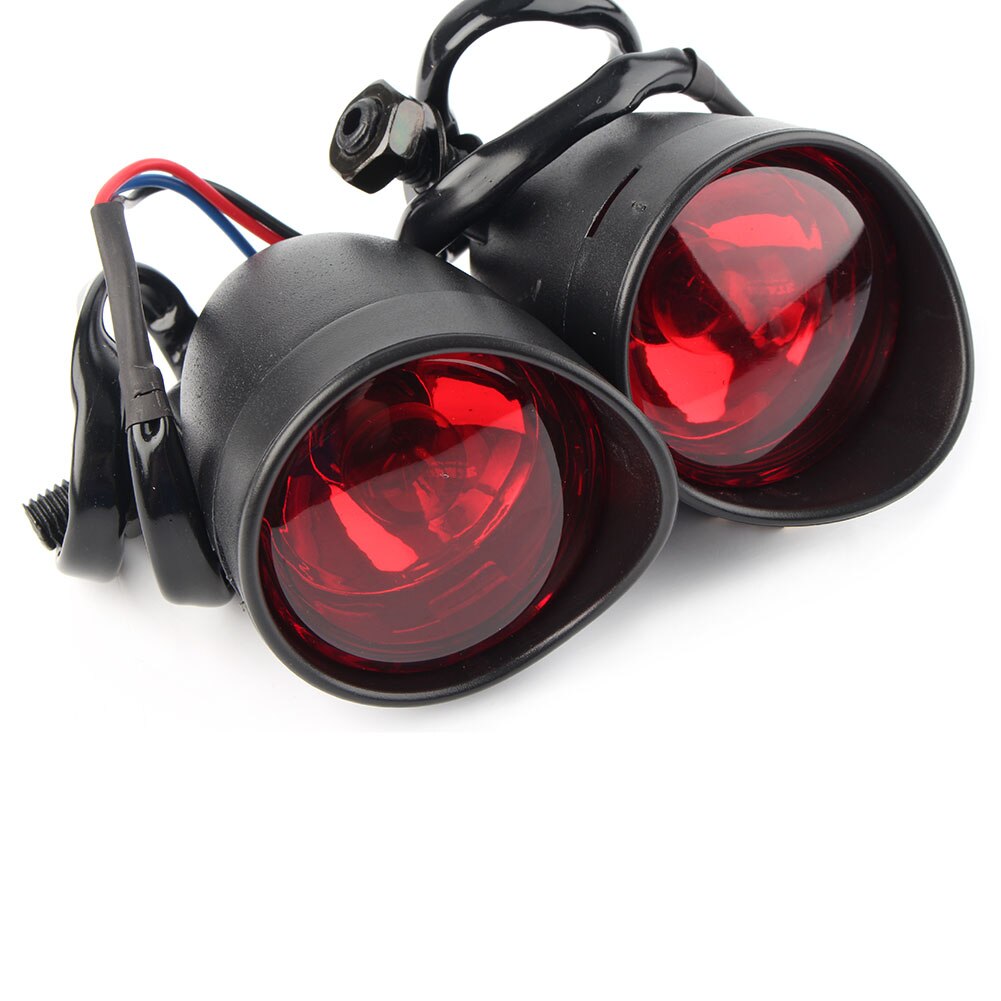 Motorcycel Knipperlichten Red Indicator Lampen Blinker Voor Harley Davidson Dc 12V Universele