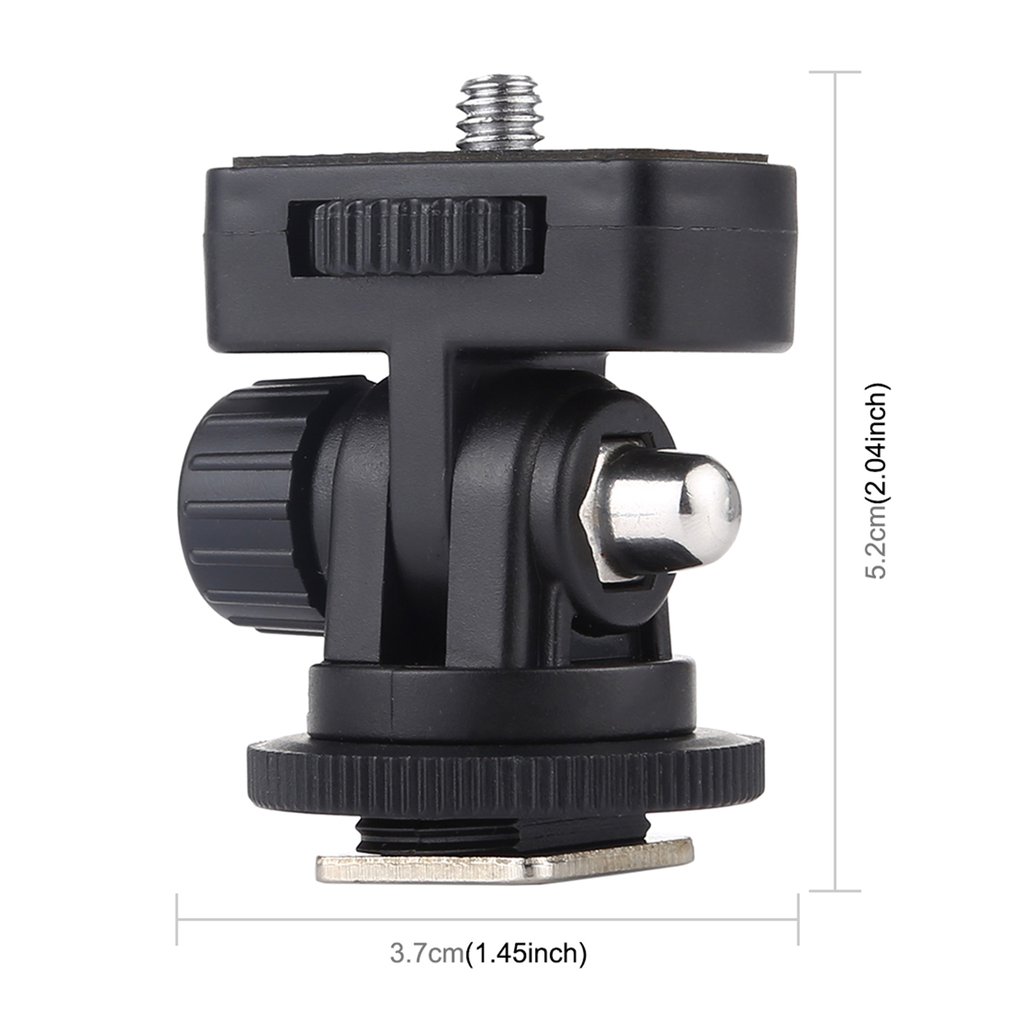 1 Pcs 1/4 Inch Schroefdraad Koude Schoen Statief Mount Adapter Camera Mount Adapters Camera Koude Schoen Accessoires