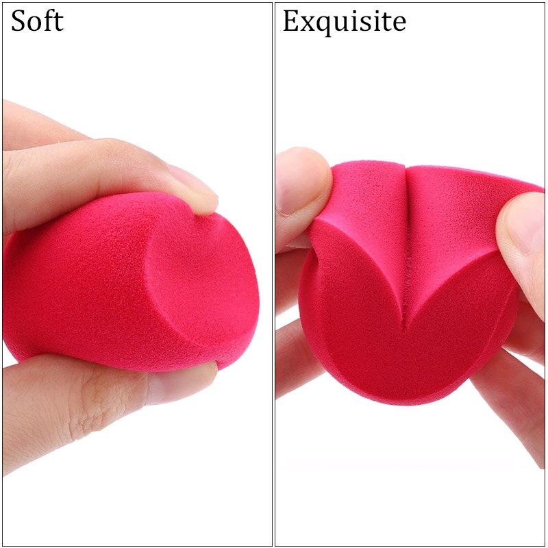 Makeup Sponge Non-Latex Microfiber Fluff Surface Powder Liquid Foundation Smooth Make Up Blender Velvet Cosmetic Puff