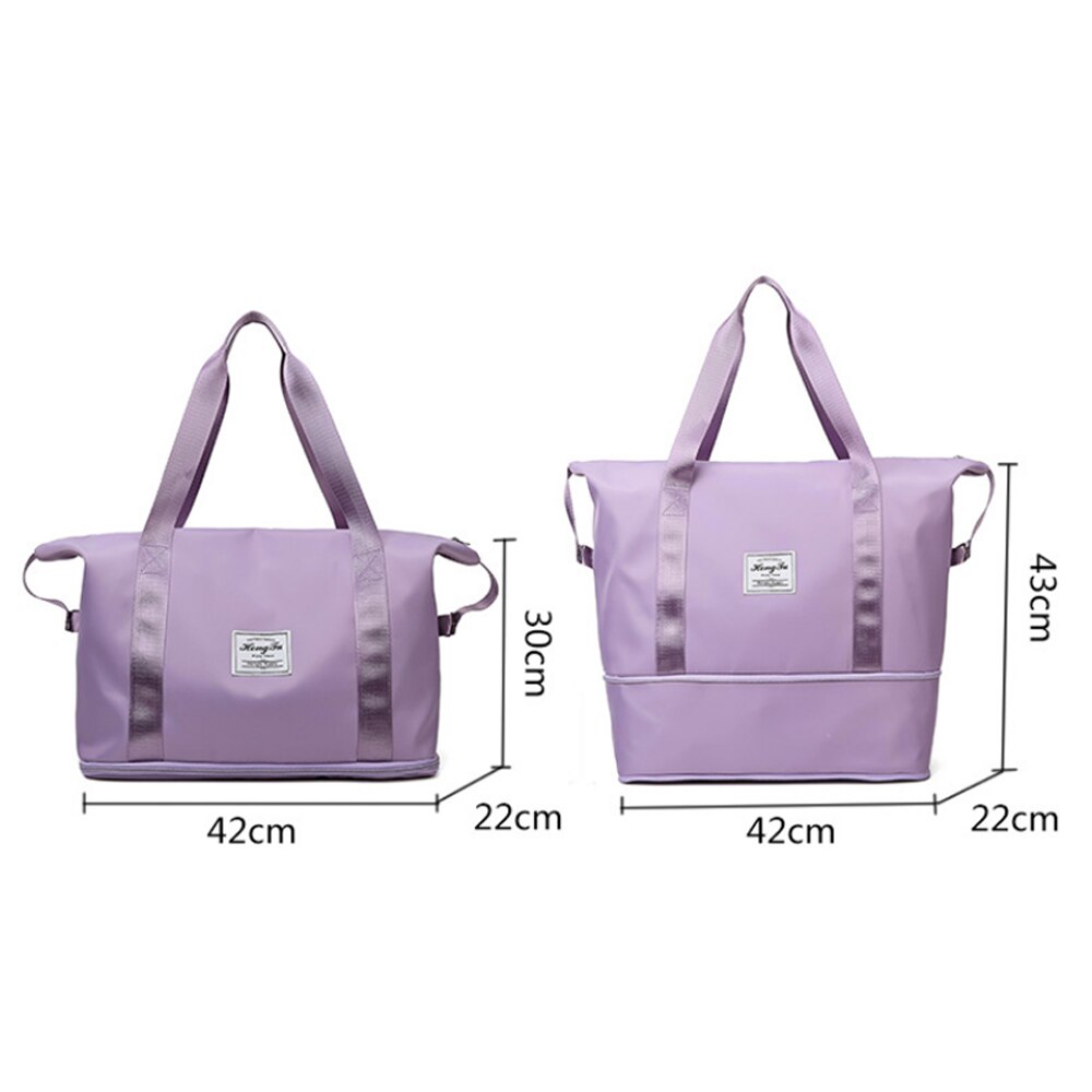 Waterproof Dry And Wet Swimming Shoulder Bags Beach Bag Tote Handbags Female Gym Swimming Storage Bag Outdoor Sports XA183Y