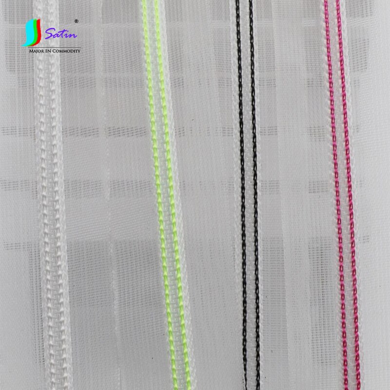 4 pièces 5 #18cm transparent coloré Pull anneau sac à main à glissière chaussures vêtements robe coudre bricolage matériel à la maison fermeture éclair