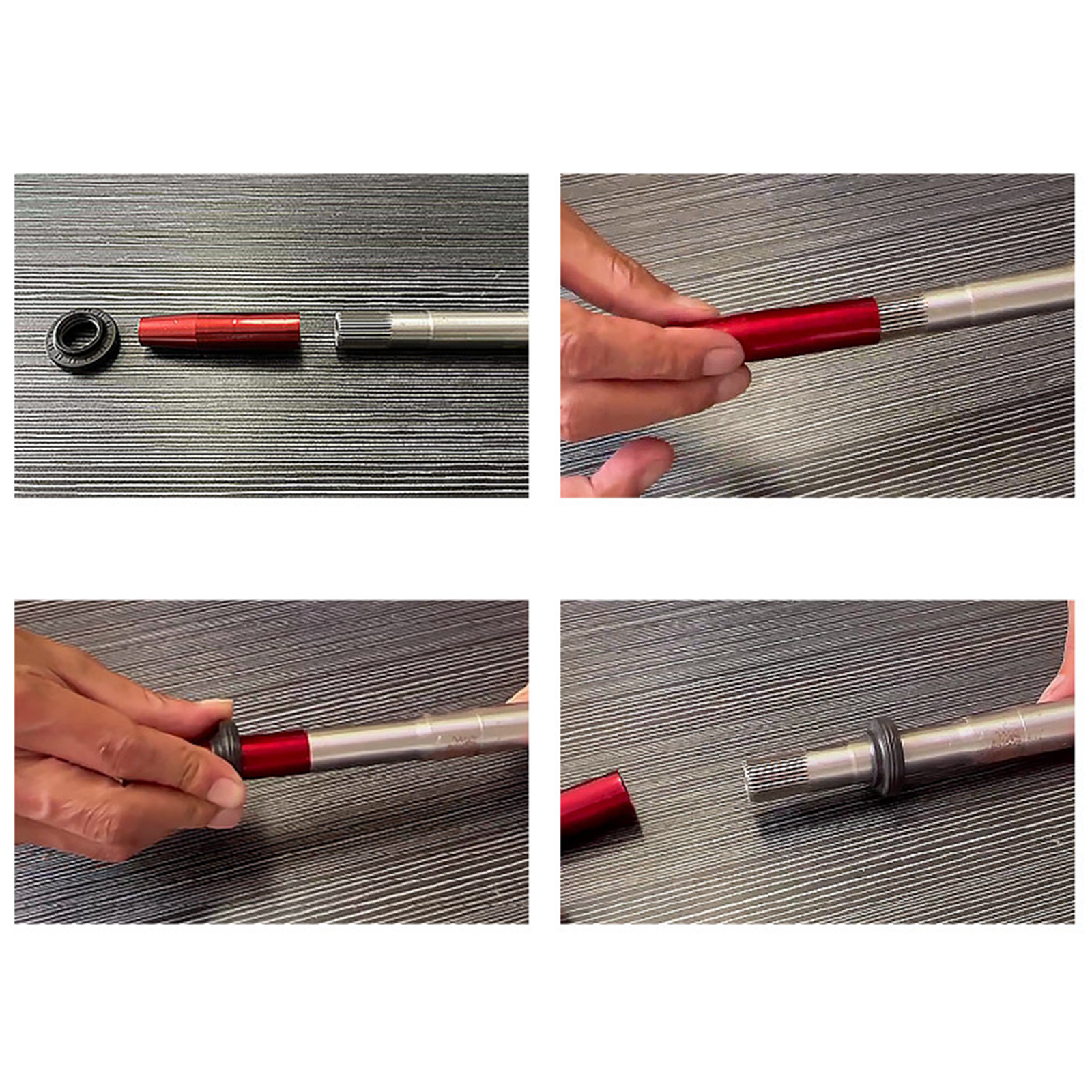 Herramienta de instalación de sello de aceite para automóviles, herramienta de reparación de aire acondicionado de Metal resistente para varios automóviles, accesorios multiusos, 7 piezas