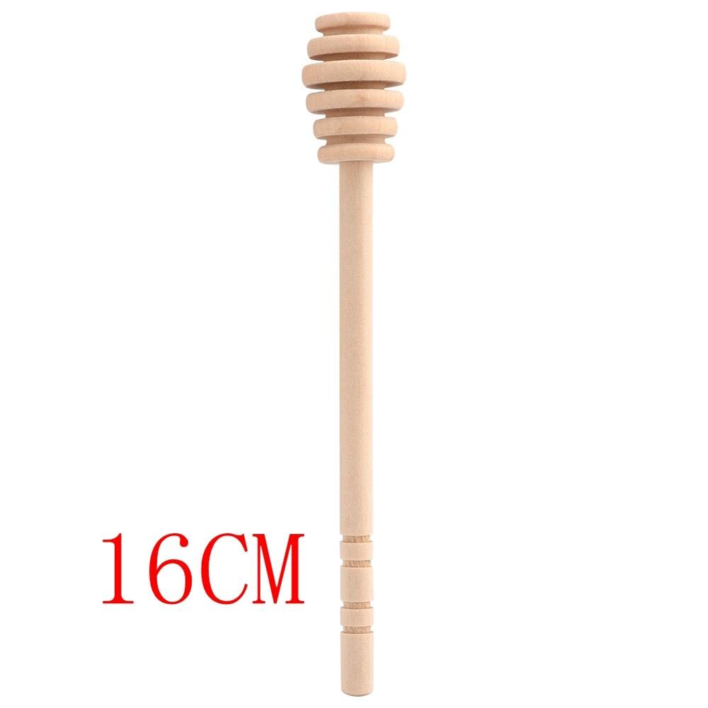 50 stks Houten Honingsstok Honing Dipper Party Supply Houten Lepel Honing Stick Voor Honey Pot Lange Steel Mixing Stick cuchara Miel: 5