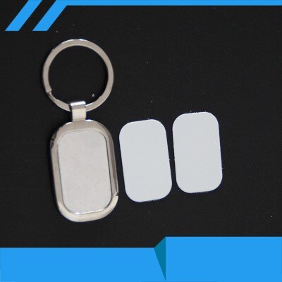 10 stuks/partijen blanco metalen sleutelhangers sleutelhangers flesopener tags diy printen sublimatie inkt transfer beide kanten kunnen printen: 04