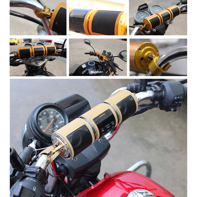 Bluetooth Motorcycle Stereo Subwoofer Sound system Waterproof IP4