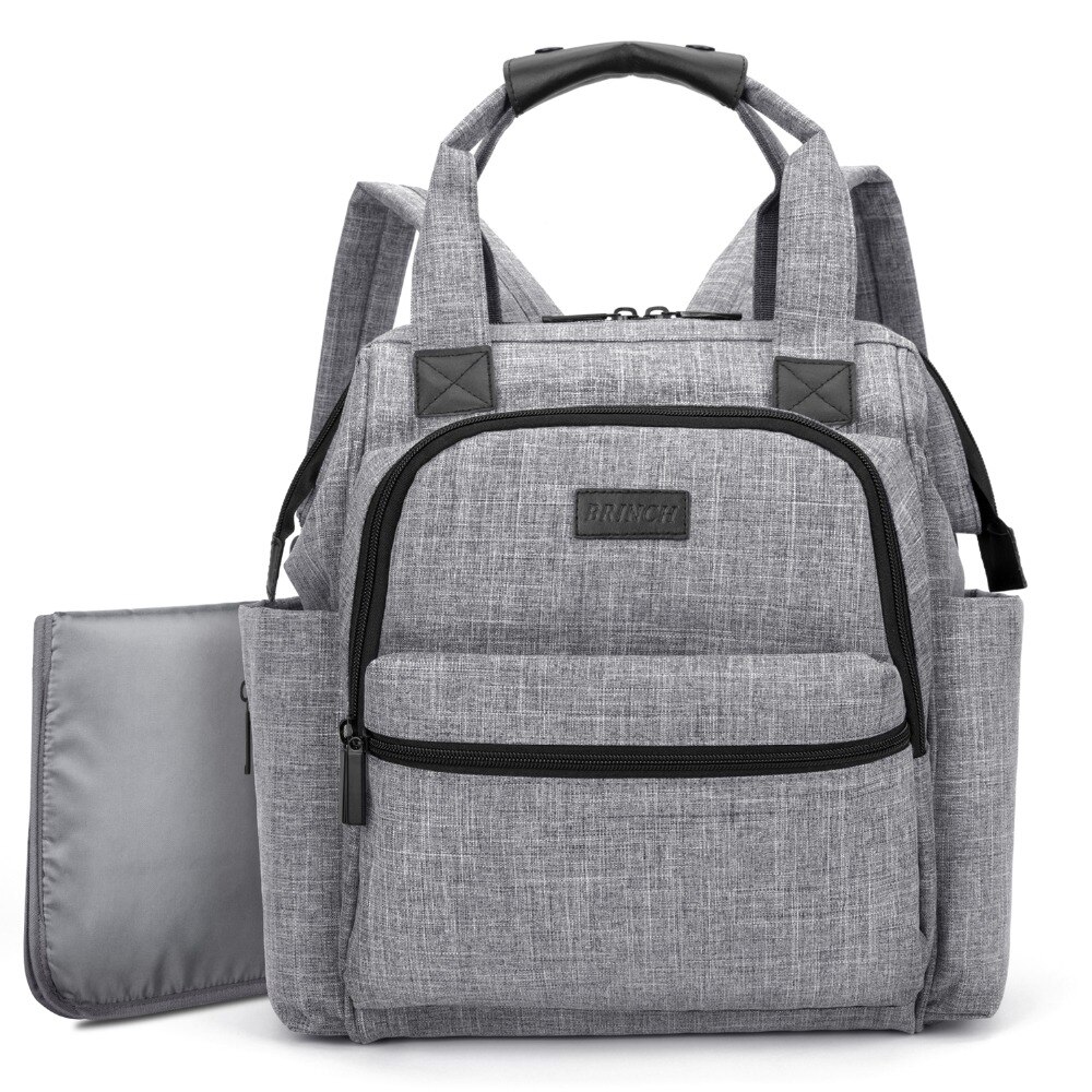 Windel Tasche murmeln Baby Windel Tasche Große Kapazität Mumie Mutterschaft Rucksack Mit Ändern Pad Wasserdichte Kinderwagen Riemen Taschen