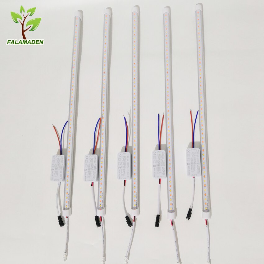 Volledige spectrum + roze LED grow light 12 W 54 cm planten lamp worden gebruikt voor orchidee vetplant zaaien en andere groenten of fruit