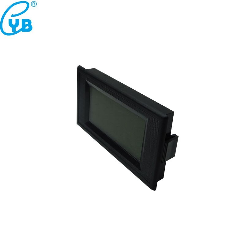 2K Resistance Meter LCD Digital Meter OHM Tester AC DC 8-12V Ohm Meter 3.5 Digital Resistor Tester Ohm Gauge Blue Backlight