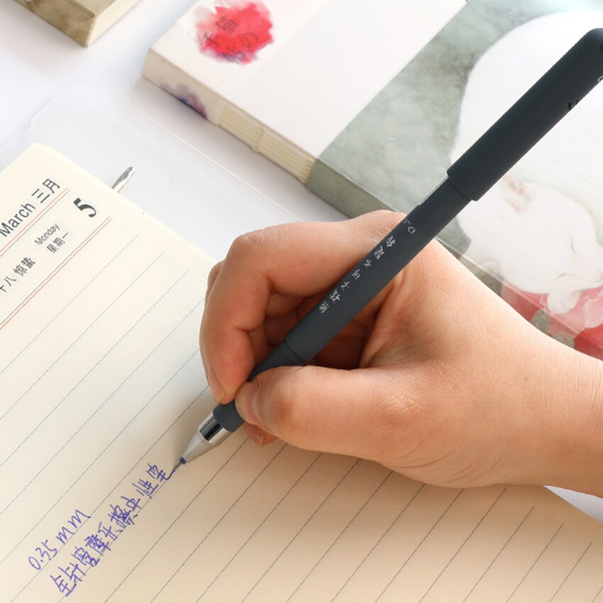 4 Stks/partij Leuke Piggy Panda Neutrale Borstel Gel Inkt Pen Relatiegeschenk School Office Supply
