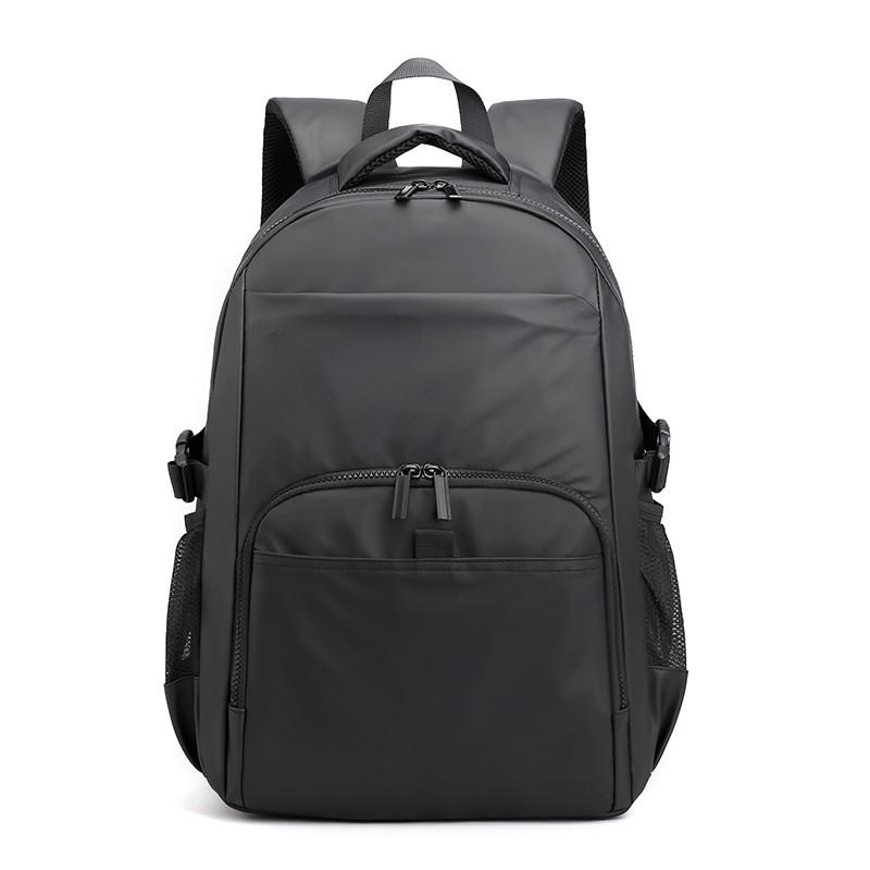 Men's Laptop Backpack 15.6‘’ Waterproof Travel Backbag University student book bag College School Bags For Teenager Boys: Black