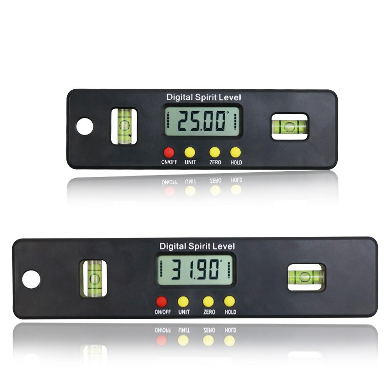 100/150/200mm Digital Level Box Electronic Angle Gauge Protractor Angle Finder Bevel Gauge With Magnetic Base