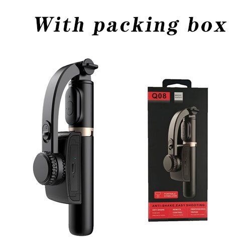 COOL DIER Phone Gimbal Stabilizer - 750mm Extended - Bluetooth - Adjustable Selfie Stand for iOS/Android: With retail box