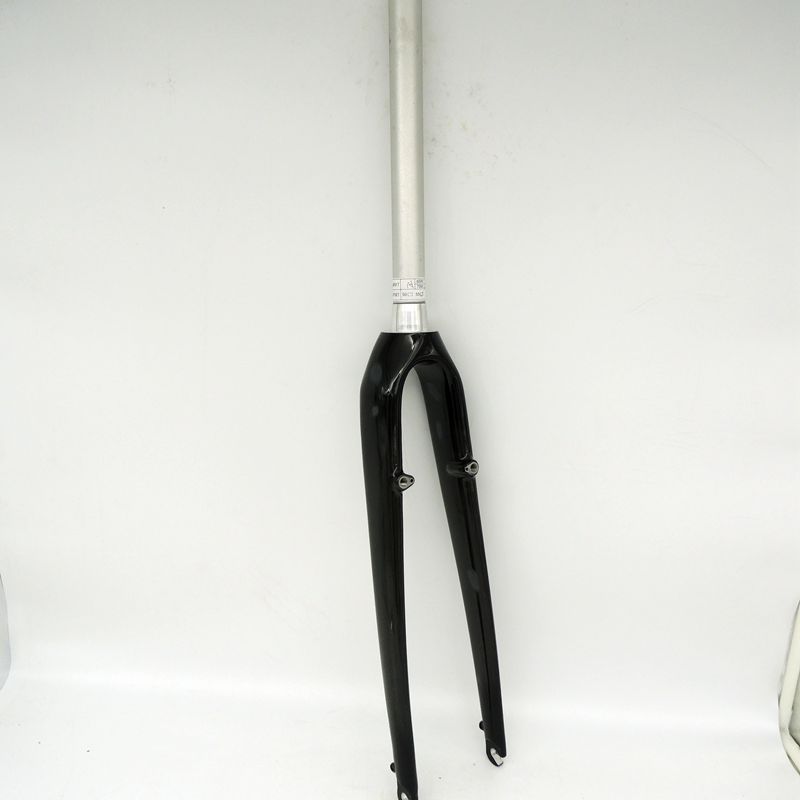 700C road fork touring bike front fork without shock absorption all aluminum alloy hard fork V brake 100mm OLD