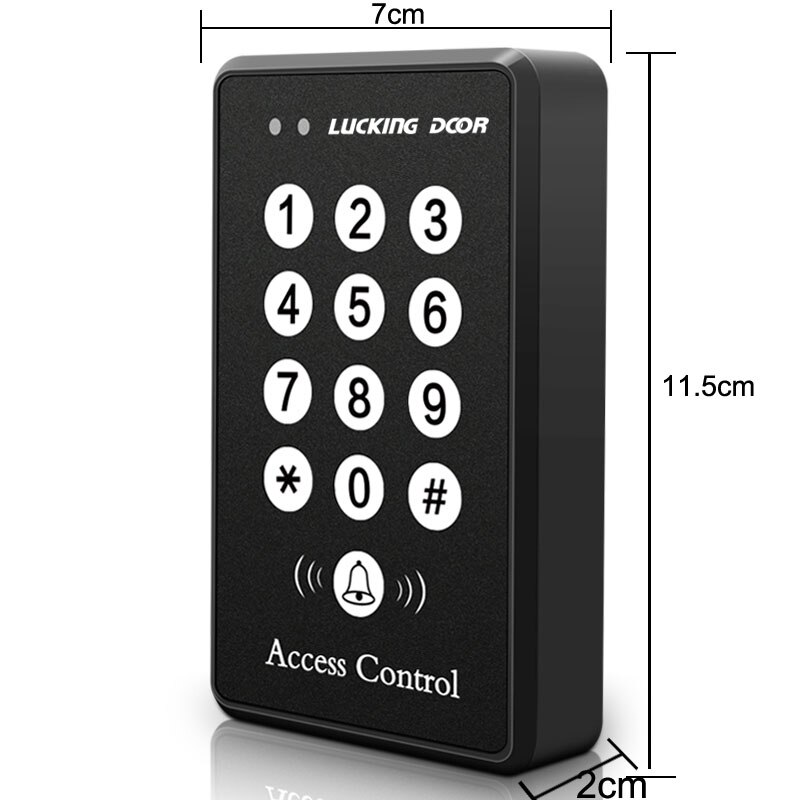 125Khz RFID Access Control System Device Machine Security RFID Proximity Entry Door Lock Access Control Keyboard