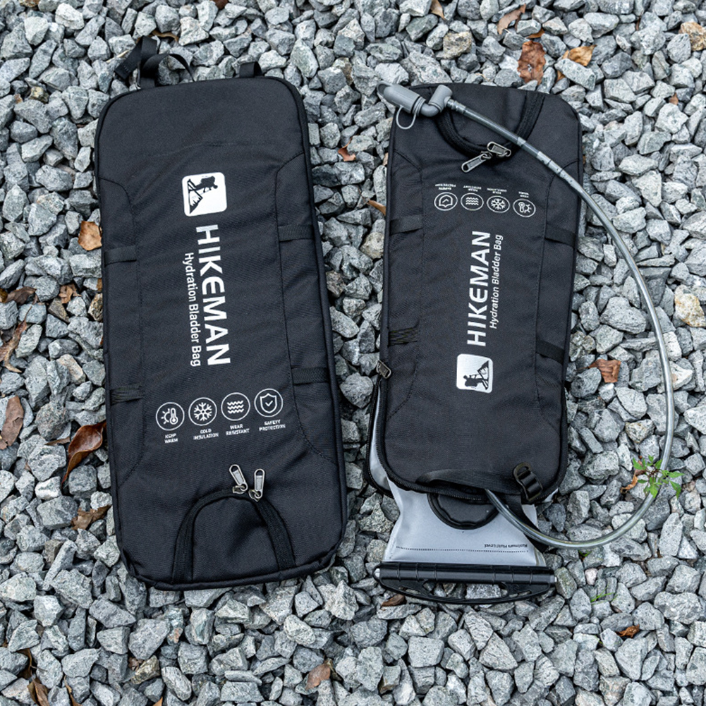 Geïsoleerde koeltas voor 1-2L en 2-3L waterzak Waterbestendig Beschermend geïsoleerde hoes voor wandelen Fietsen Kamperen Skiën