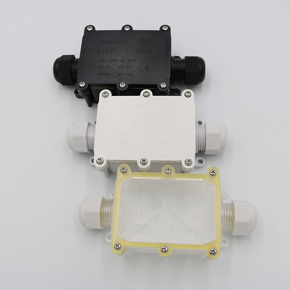 Waterproof IP68 Outdoor Junction Box DTY Connectors Electrical Equipment Supplies Used For Underwater Lights