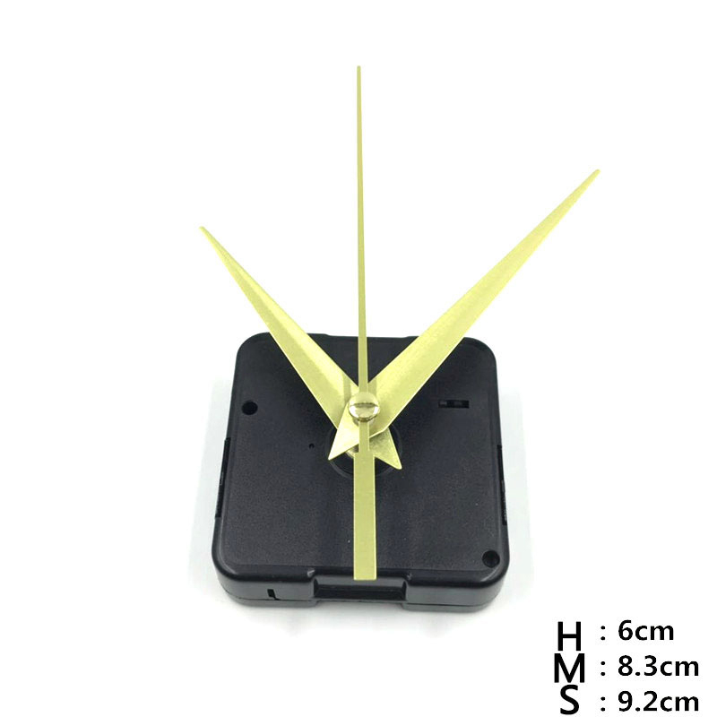 Quartz Clock Repair Movement +Hands For DIY Silent Large Wall Clock Repair Clock Mechanism Parts 1 Set: B