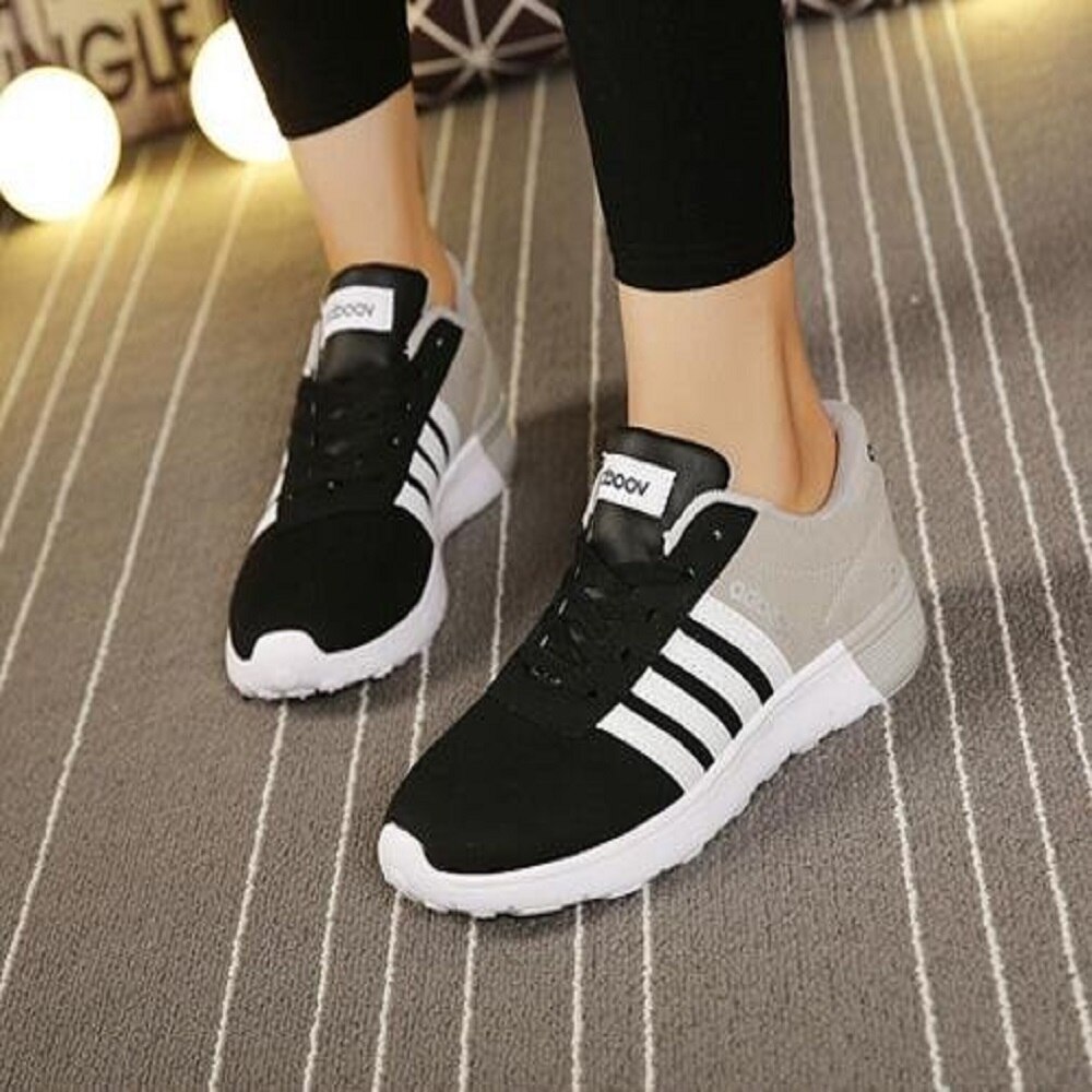 laufschuhe Beiläufige Modische Sport Schuhe Bildschirm Tuch Spitze Up Fly Frauen Gewebe Weich Langlebig Neuen Stil CT