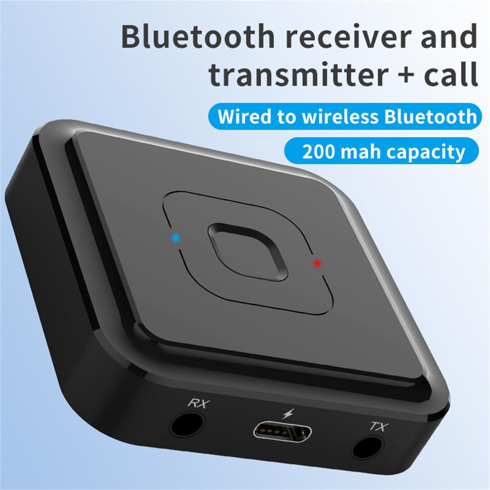 5.1 bluetooth-adapter, drahtloser empfänger/sender, 3- -1 -anschlüsse für auto, tv 3.5mm computer, lautsprecher, freisprechfunktion